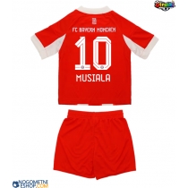 Otroški Nogometni dresi Bayern Munich Jamal Musiala #10 Domači 2025-26 Kratek Rokav (+ Kratke hlače)